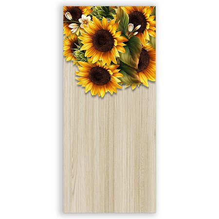 Faixa Lateral - Girassol - Sublimado 3D