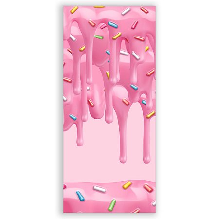 Faixa Lateral - Minnie Confeiteira - Sublimado 3D