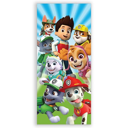 Faixa Lateral - Patrulha Canina - Sublimado 3D