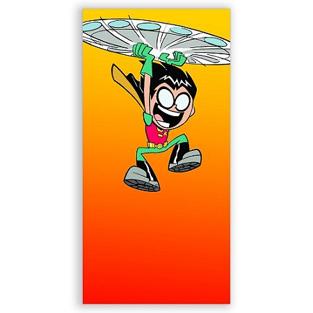 Faixa Lateral - Teen Titans - Sublimado 3D