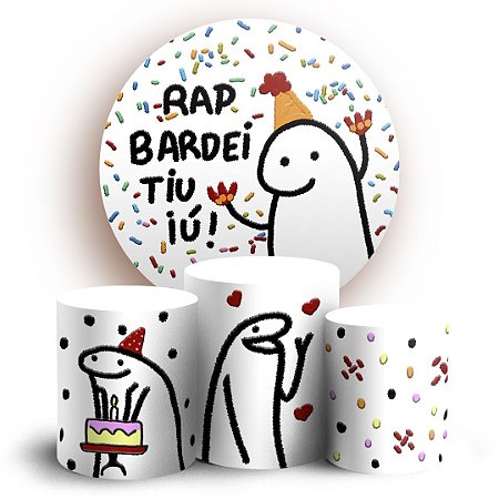 Capas Painel Redondo e Trio Cilindro Sublimado - Flork