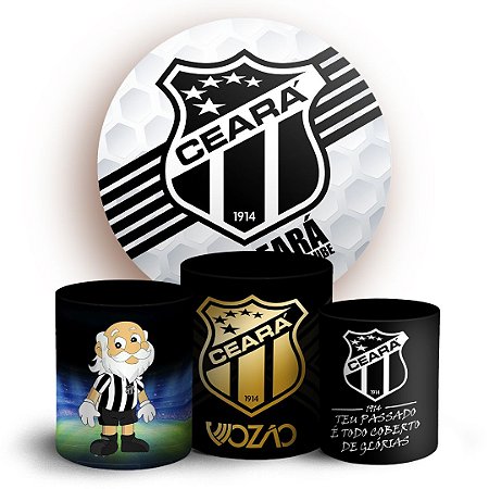 Capas Painel Redondo e Trio Cilindro Sublimado - Ceará