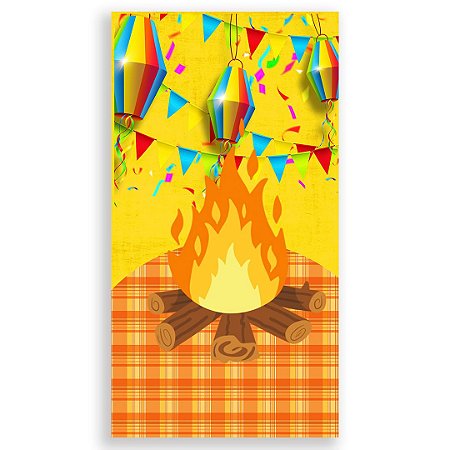 Faixa Lateral - Festa Junina - Sublimado 3D