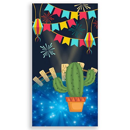 Faixa Lateral - Festa Junina - Sublimado 3D