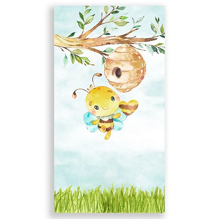 Faixa Lateral - Abelhinha Cute - Sublimado 3D