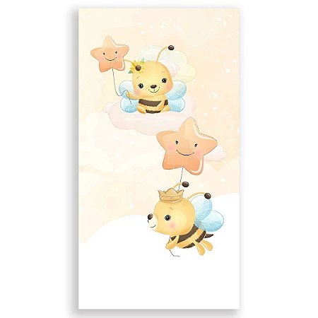 Faixa Lateral - Abelhinha Cute - Sublimado 3D