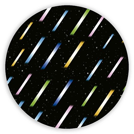 Capa Painel Redondo Sublimado - Abstrato