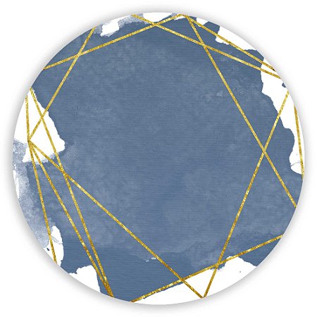 Capa Painel Redondo Sublimado - Abstrato