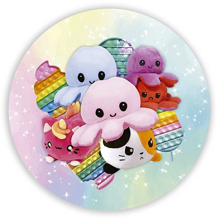 Capa Painel Redondo Sublimado - Fidget Toys