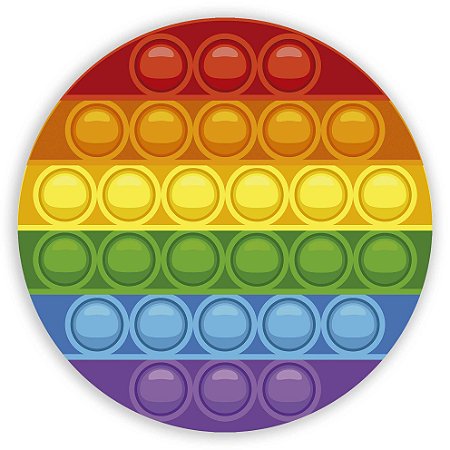 Capa Painel Redondo Sublimado - Fidget Toys