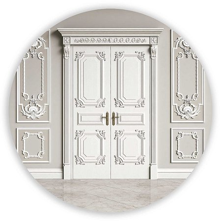 Painel Redondo - Realeza - Sublimado 3D