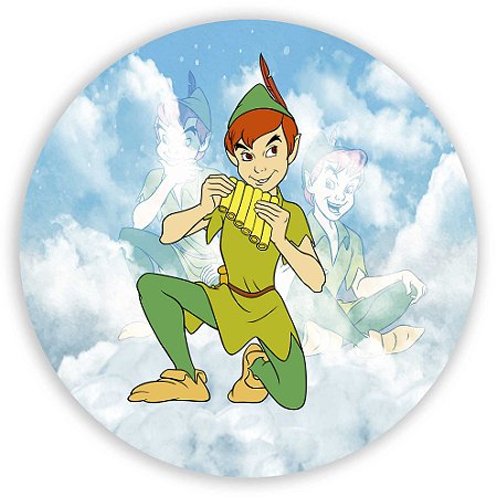 Painel Redondo - Peter Pan - Sublimado 3D