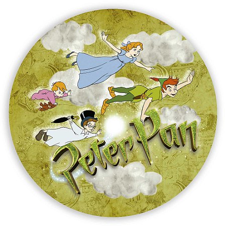 Painel Redondo - Peter Pan - Sublimado 3D