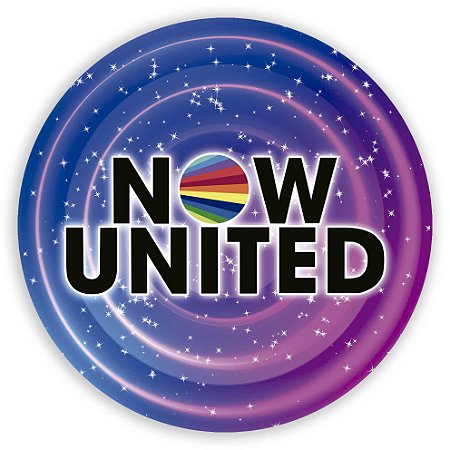 Painel Redondo - Now United - Sublimado 3D
