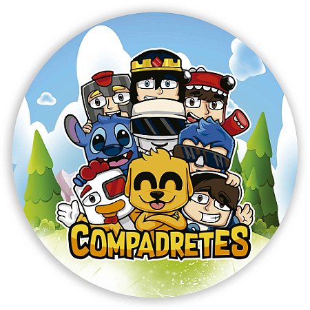 Painel Redondo - MikeCrack - Sublimado 3D