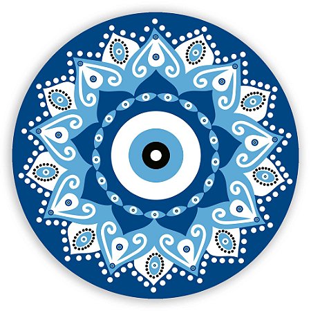 Painel Redondo - Mandala Livrai nos - Sublimado 3D