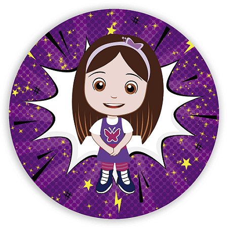 Capa Painel Redondo Sublimado - Luccas Neto