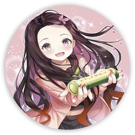 Painel Redondo - Kimetsu no Yaiba - Sublimado 3D