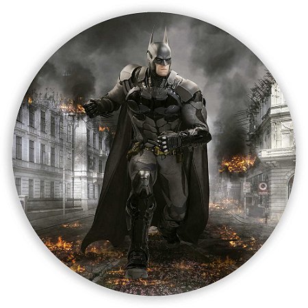 Capa Painel Redondo Sublimado - Batman