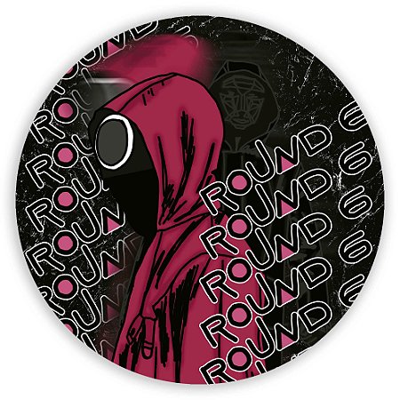Painel Redondo - Round 6 - Sublimado 3D