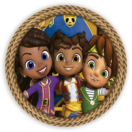 Painel Redondo - Santiago dos Mares - Sublimado 3D