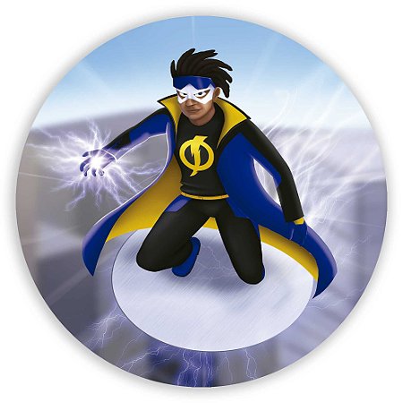 Painel Redondo - Super Shock - Sublimado 3D