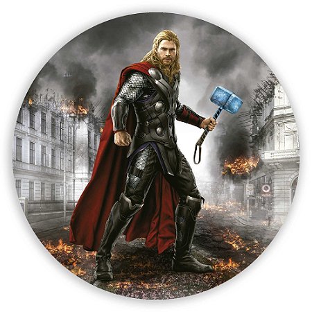 Painel Redondo - Thor - Sublimado 3D
