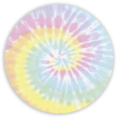 Painel Redondo - Tie Dye - Sublimado 3D