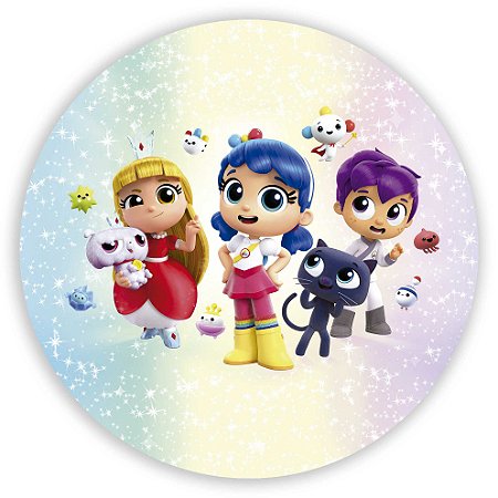 Painel Redondo - Vera e o Reino do Arco Íris - Sublimado 3D