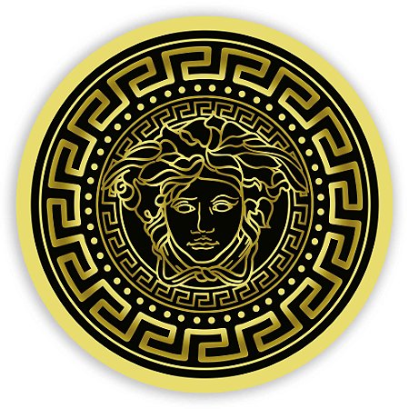 Painel Redondo - Versace - Sublimado 3D