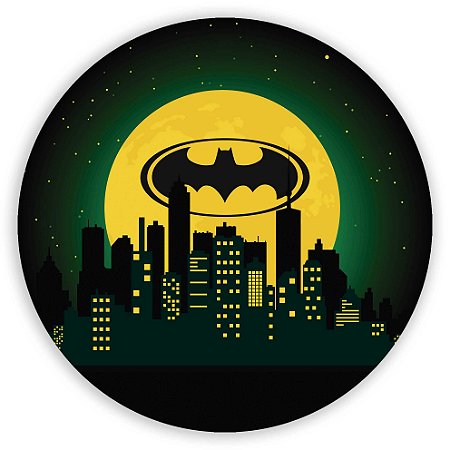 Capa Painel Redondo Sublimado - Batman
