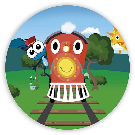 Capa Painel Redondo Sublimado - Bob Zoom