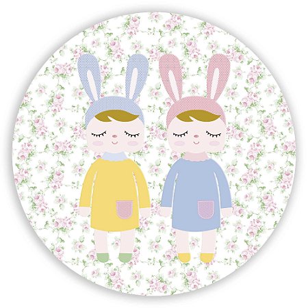 Capa Painel Redondo Sublimado - Boneca Metoo