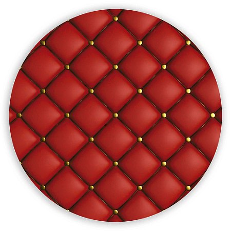 Painel Redondo - Capitone - Sublimado 3D