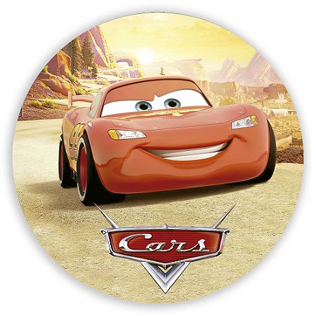 Painel Redondo - Carros - Sublimado 3D