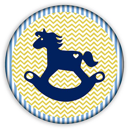 Painel Redondo - Cavalo - Sublimado 3D