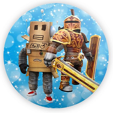 Capa Painel Redondo Sublimado - Roblox