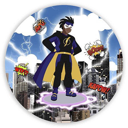 Painel Redondo - Super Shock - Sublimado 3D