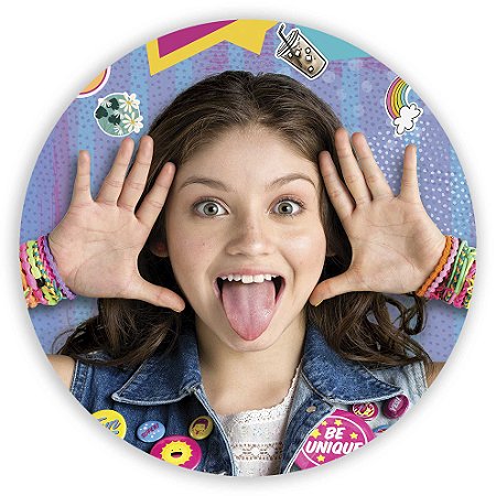 Painel Redondo - Soy Luna - Sublimado 3D