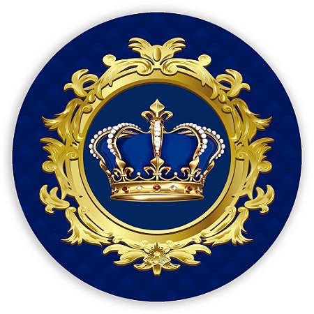 Capa Painel Redondo Sublimado - Coroa