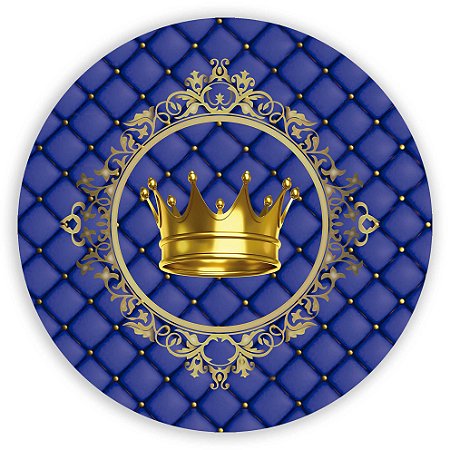 Capa Painel Redondo Sublimado - Coroa