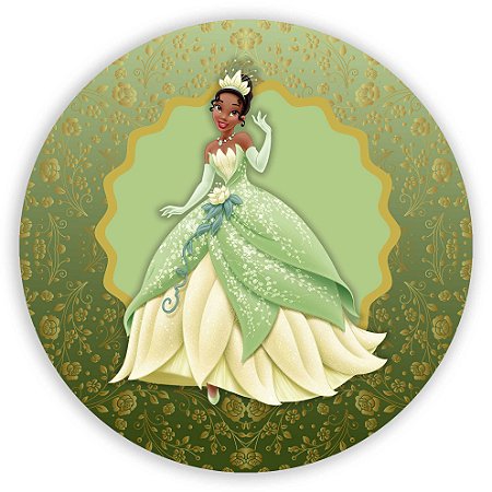 Painel Redondo - Tiana - Sublimado 3D