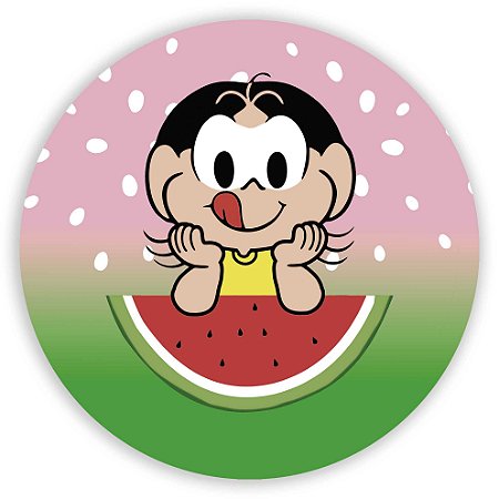 Capa Painel Redondo Sublimado - Magali