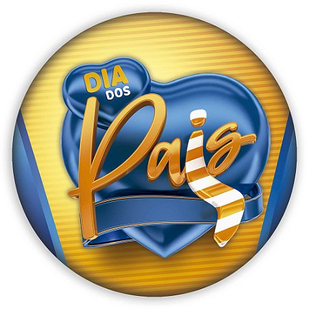 Painel Redondo - Dia dos Pais - Sublimado 3D