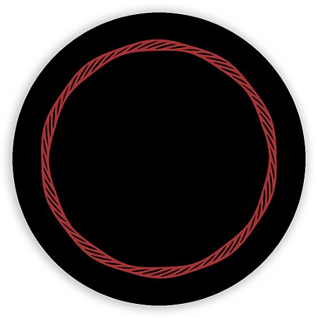 Capa Painel Redondo Sublimado - Padrão Africano