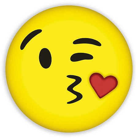 Capa Painel Redondo Sublimado - Emoji