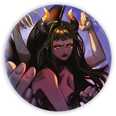 Painel Redondo - One Piece Robin  - Sublimado 3D