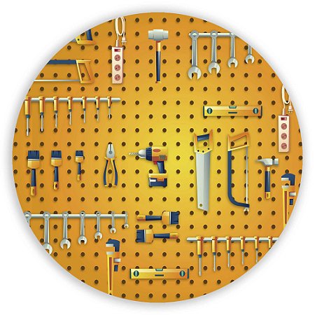 Painel Redondo - Ferramentas - Sublimado 3D
