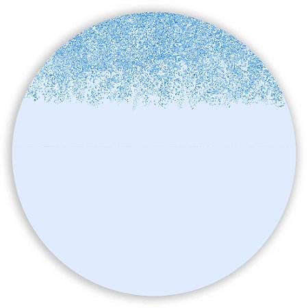 Capa Painel Redondo Sublimado - Glitter