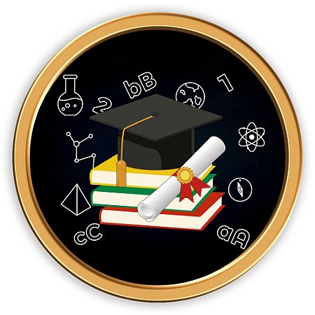 Capa Painel Redondo Sublimado - Formatura